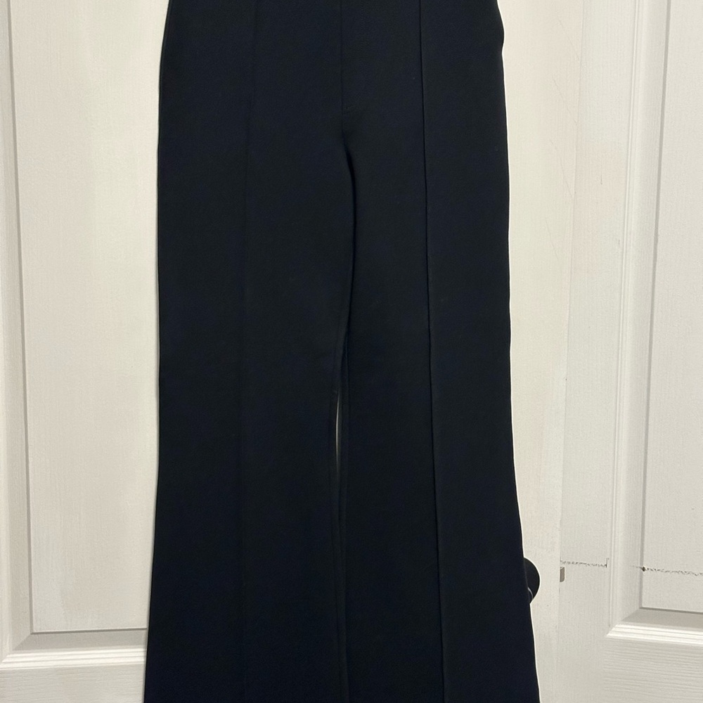 SPANX Black Wide Leg Pants